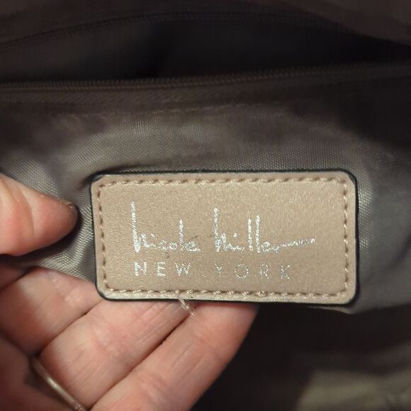 Nicole Miller Rafea design beautiful gray w silver accents designer - Picture 9 of 13